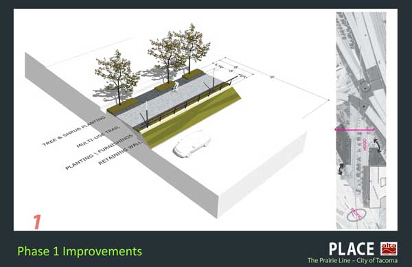 Phase 1 plans show a bare-bones trail design.